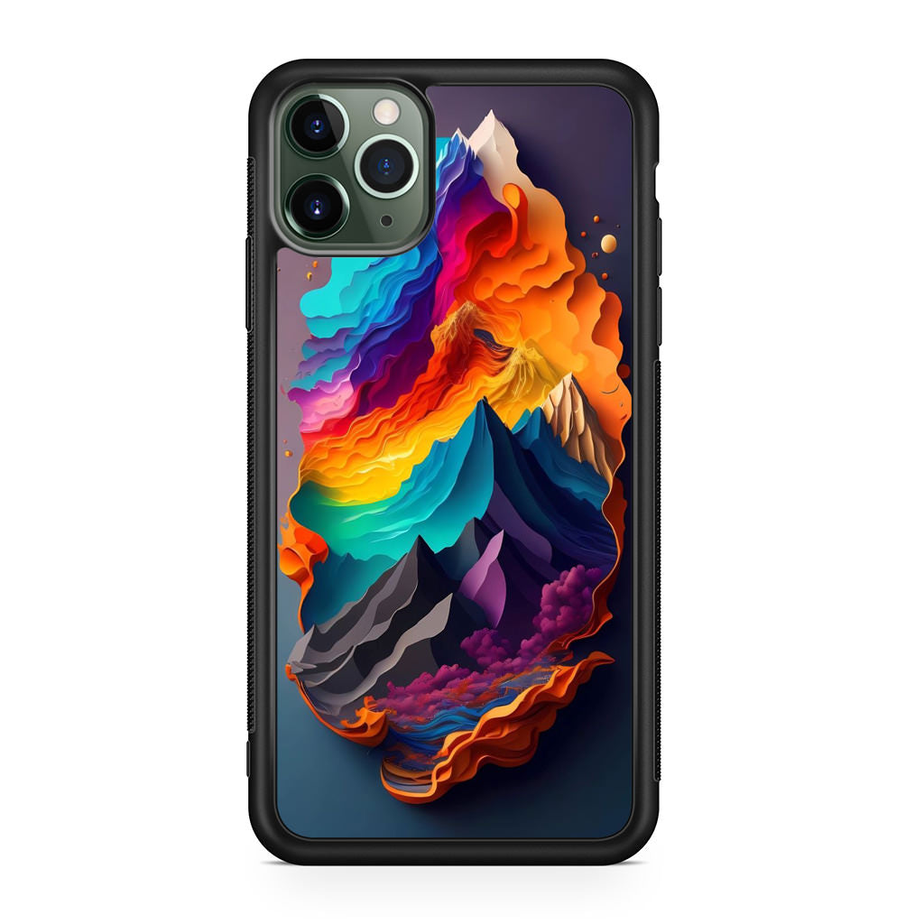 The Spectrum of Peaks iPhone 11 Pro Case
