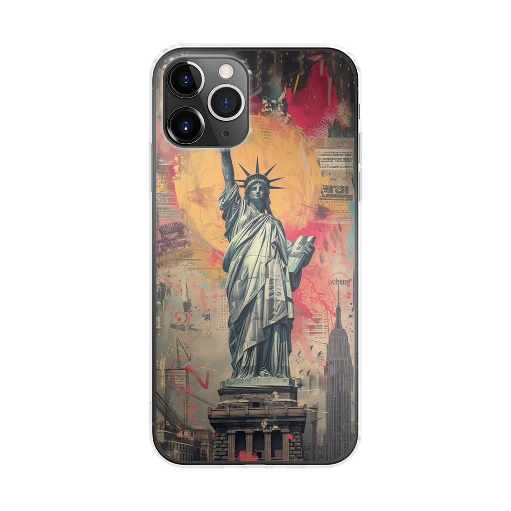 Canvas Art Statue of Liberty iPhone 11 Pro Max Case