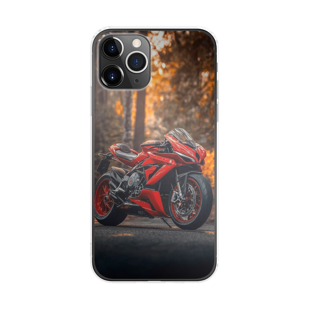 Crimson Velocity in Autumn Flame iPhone 11 Pro Case