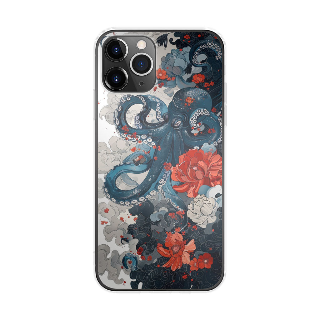 Floral Kraken iPhone 11 Pro Case