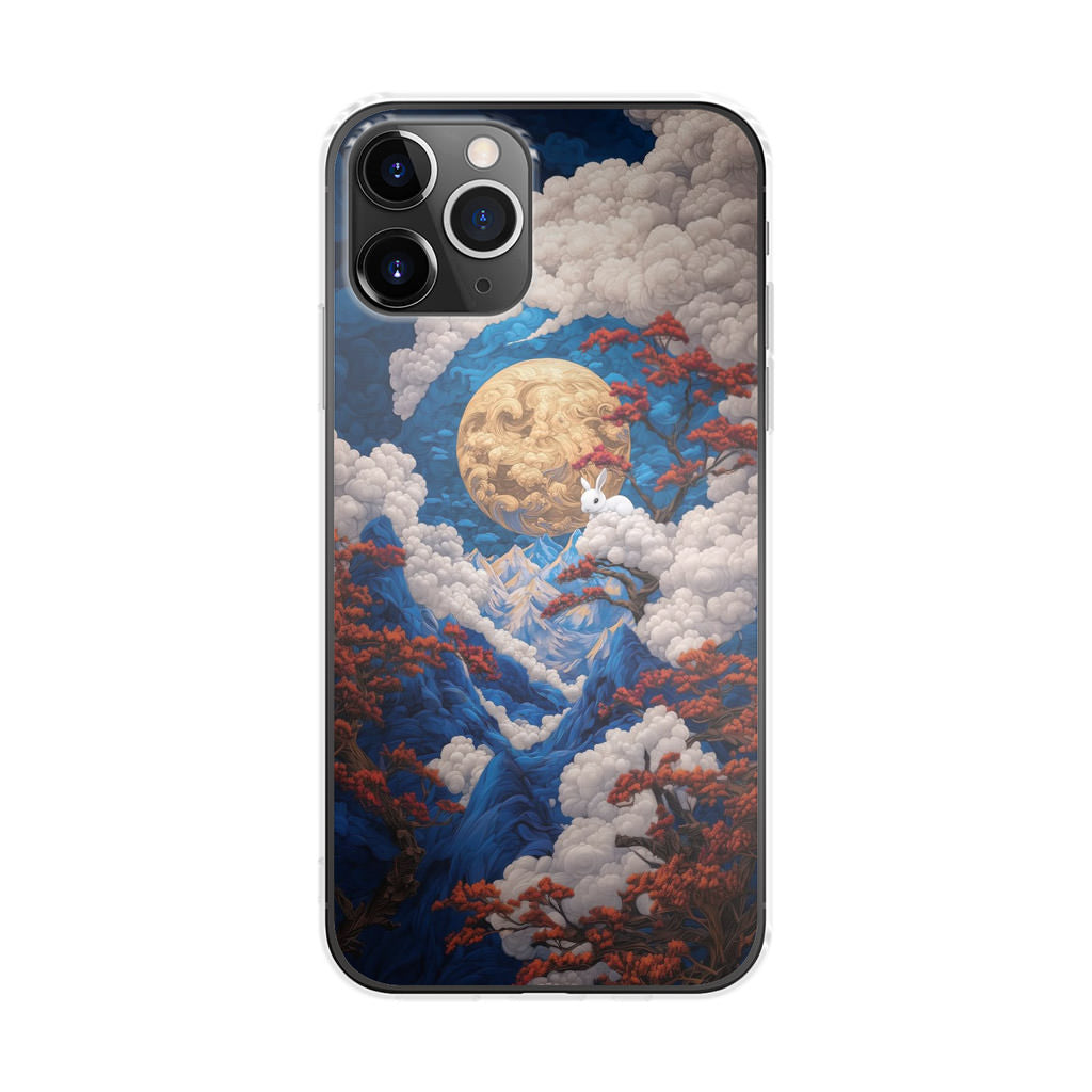 Mondschein-Flüstern Himmlische Gipfel iPhone 11 Pro Max Hülle