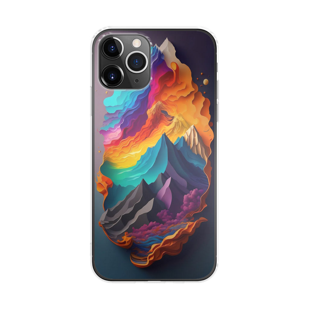 The Spectrum of Peaks iPhone 11 Pro Max Case