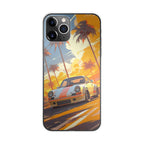 Turbo Dreams in Neon Palms iPhone 11 Pro Case