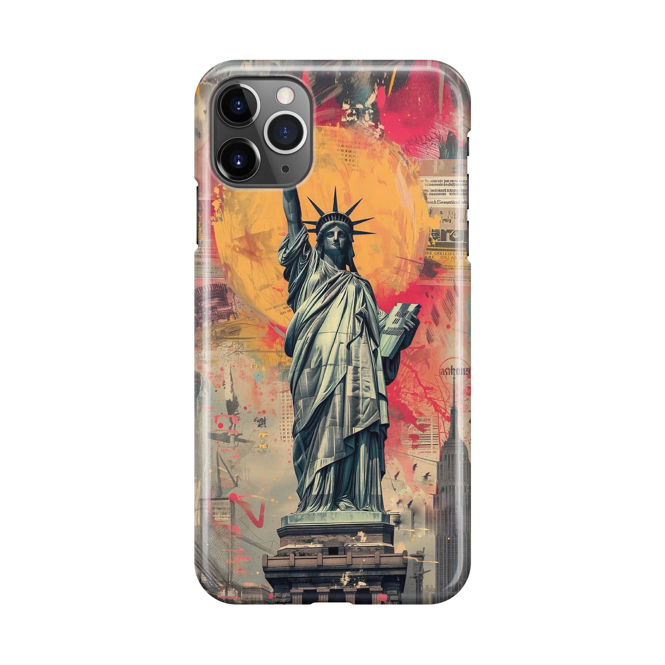 Canvas Art Statue of Liberty iPhone 11 Pro Case