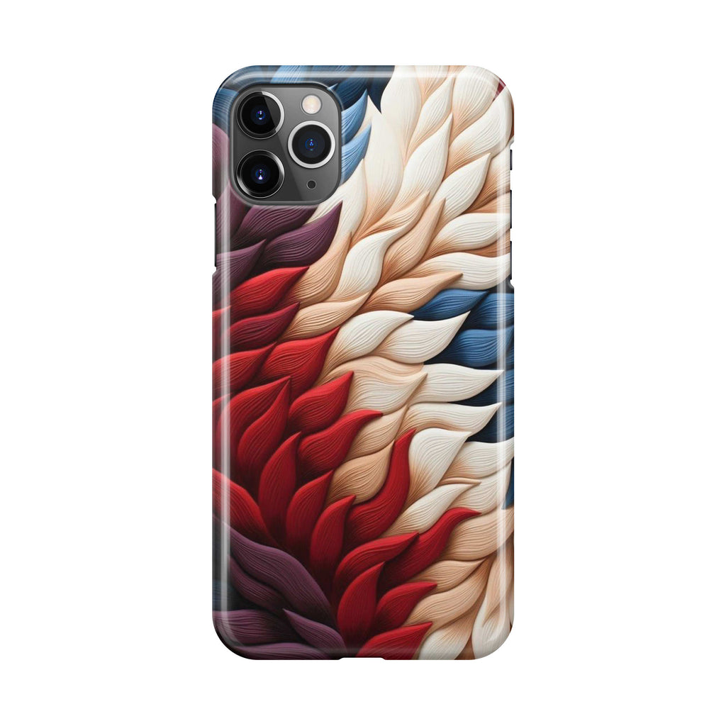 Colorful Feathers Art iPhone 11 Pro Max Case