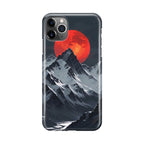 Crimson Eclipse The Mountain iPhone 11 Pro Case
