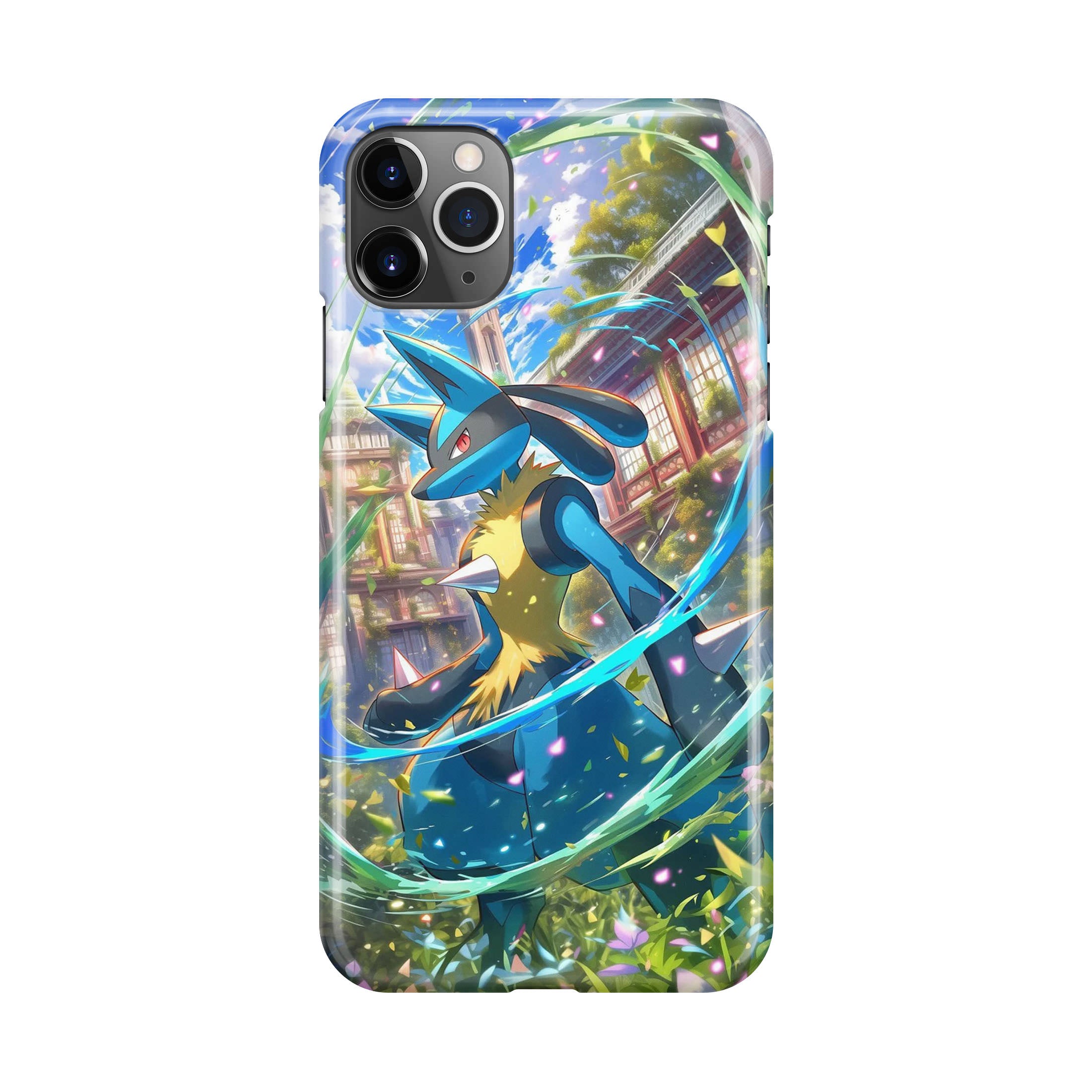 Lucario präkognitive Aura iPhone 11 Pro Max Hülle