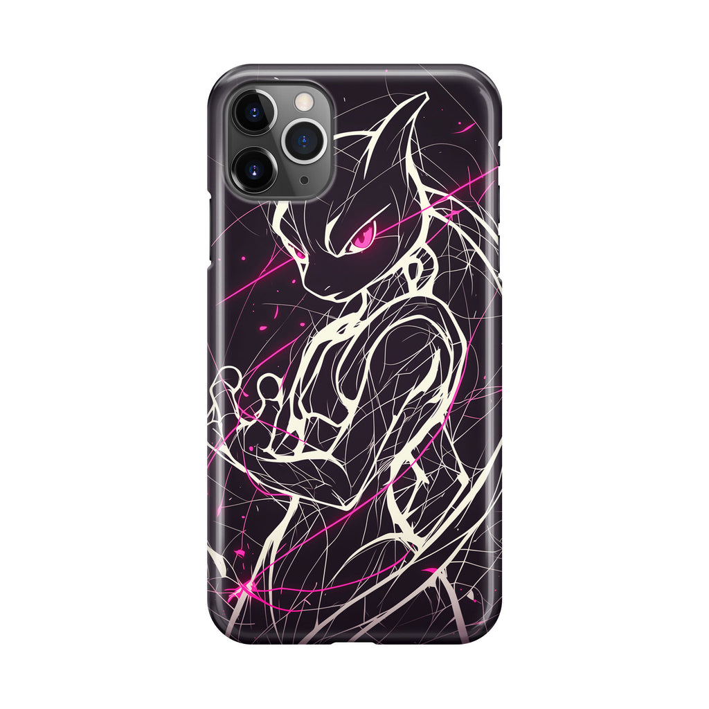 Mewtwo Cosmic Energy iPhone 11 Pro Case