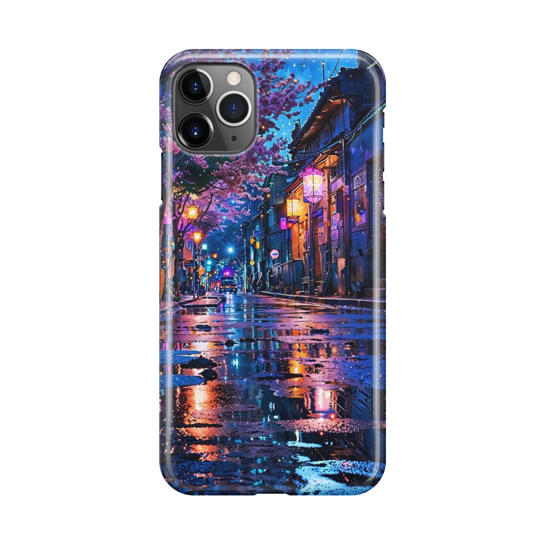 Midnight Sakura Glow iPhone 11 Pro Max Case