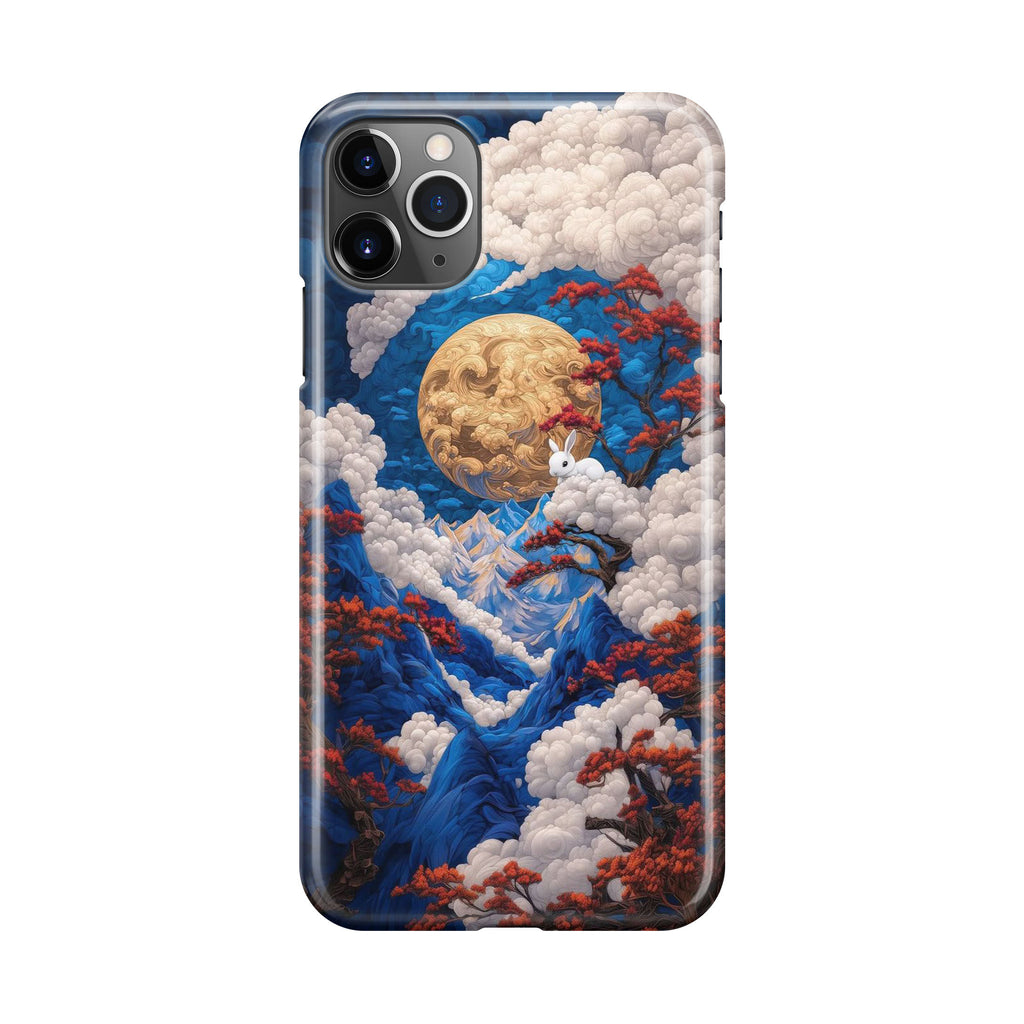 Moonlight Whispers Celestial Peaks iPhone 11 Pro Case