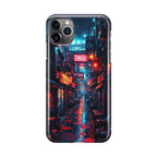 Neon Veins Of The Cyber City iPhone 11 Pro Case