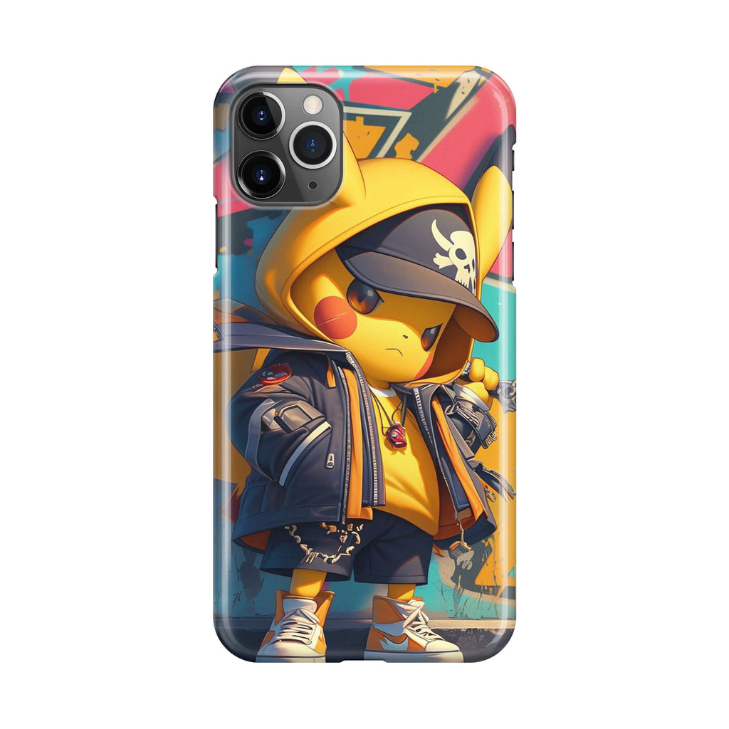 Pikachu Street Rebellion iPhone 11 Pro Case