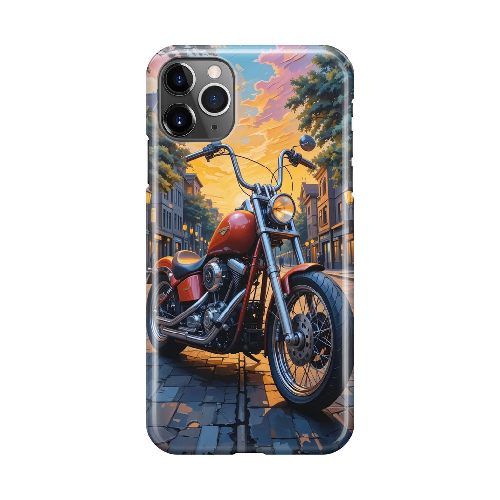 Sunset Thunder Ride Into the Glow iPhone 11 Pro Case
