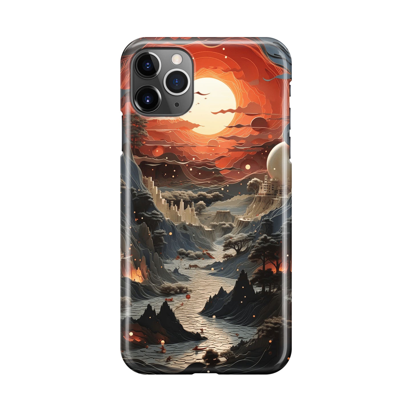 Valley of the Dying Sun iPhone 11 Pro Case
