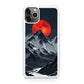 Crimson Eclipse The Mountain iPhone 11 Pro Case
