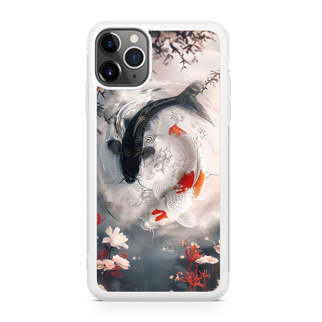 Eternal Balance of The Koi Spirits iPhone 11 Pro Case