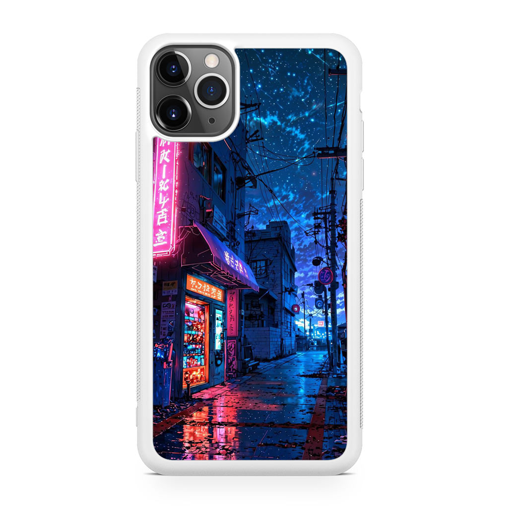 Japan Neon Reverie iPhone 11 Pro Max Hülle