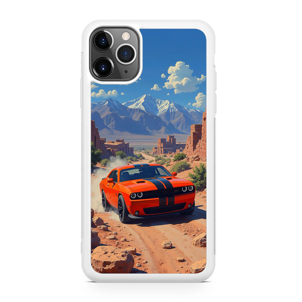 iPhone 11 Pro Max Hülle „Muskel trifft Berge“