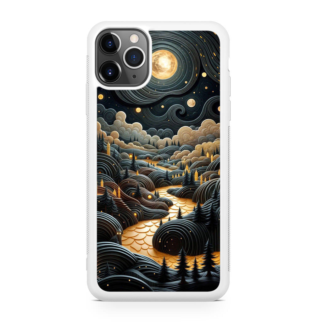Whispers of the Lunar Valley iPhone 11 Pro Max Case