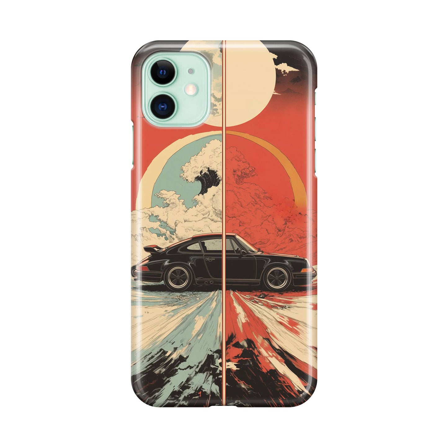 Duality Drive Moonlight and Magma iPhone 11 Case