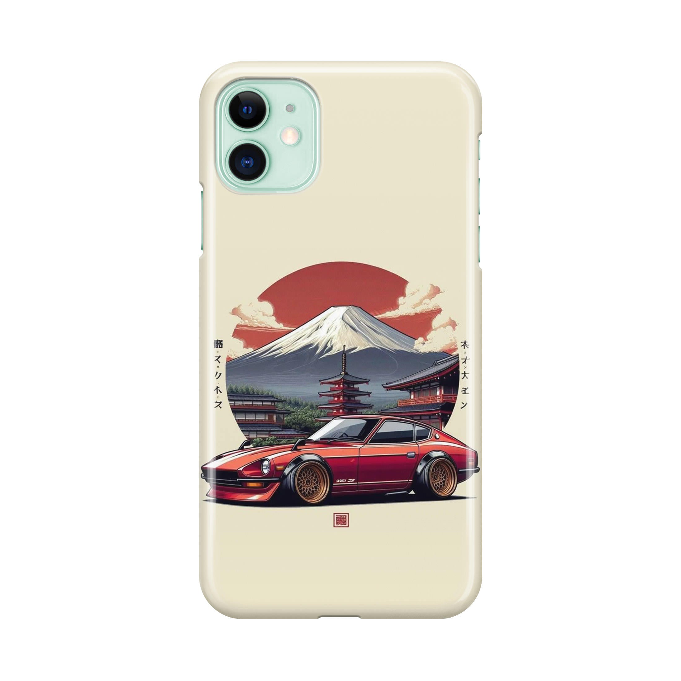 Fuji Fastback Racing the Rising Sun iPhone 12 Hülle