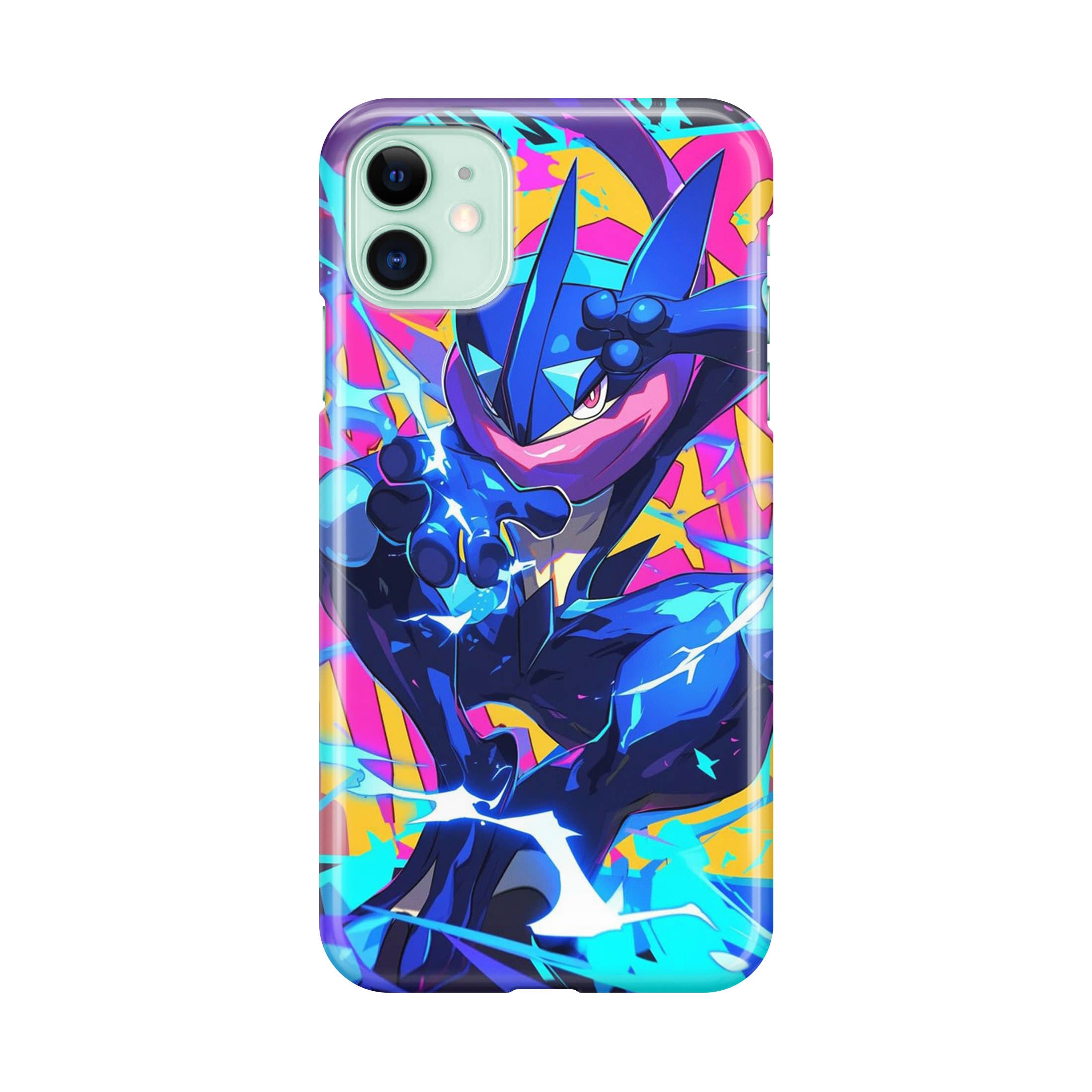 Greninja Aqua Blast iPhone 11 Case