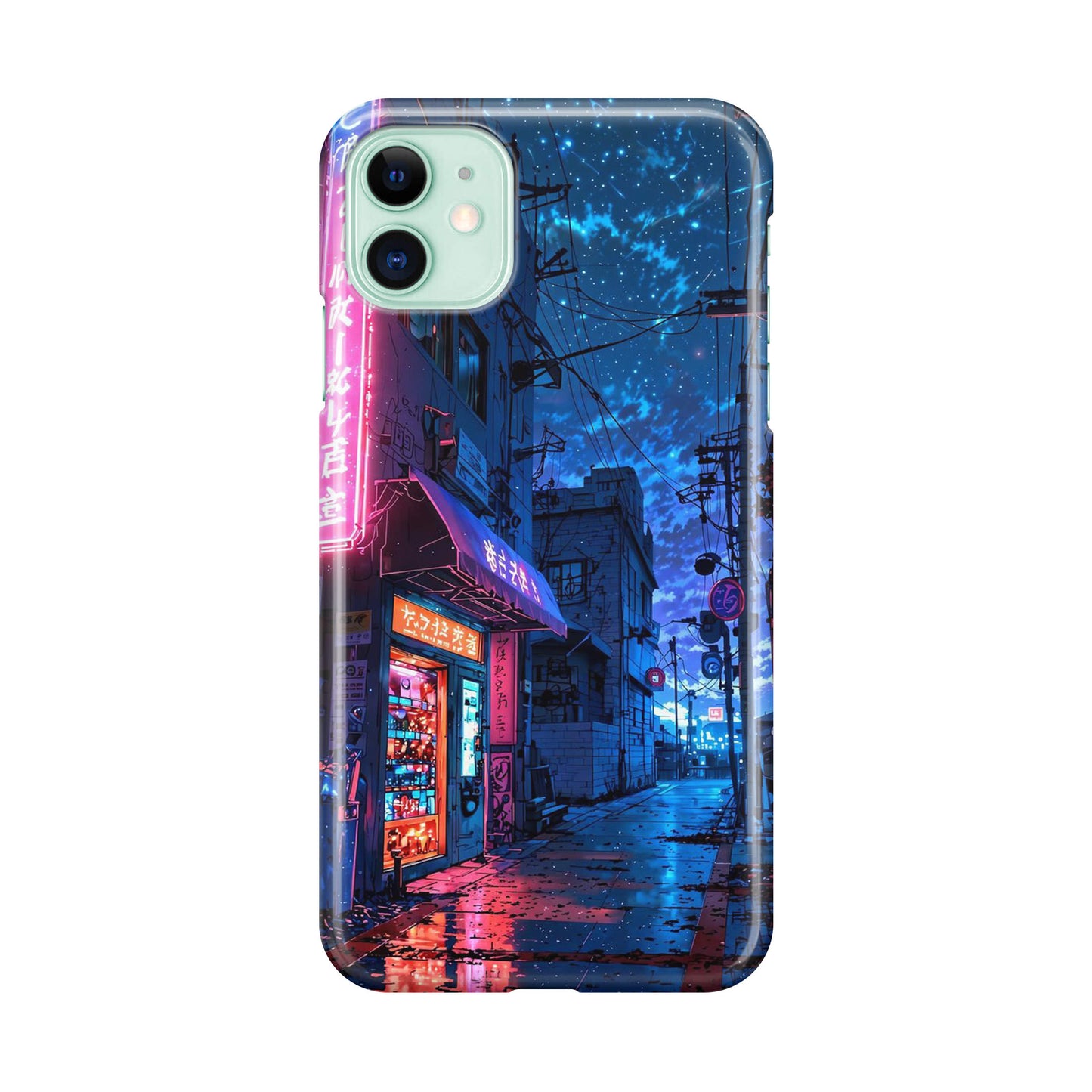 Japan Neon Reverie iPhone 11 Case