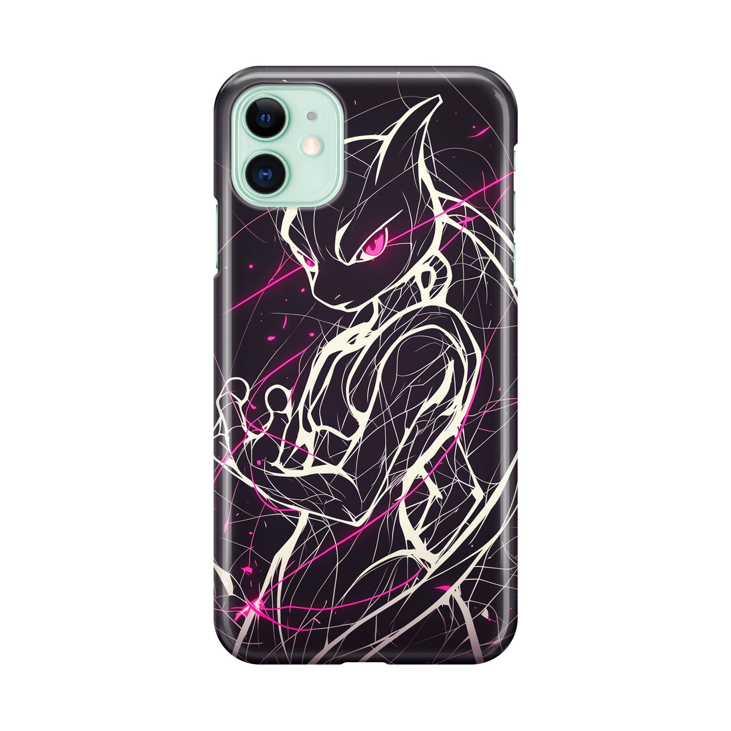 Mewtwo Cosmic Energy iPhone 11 Case