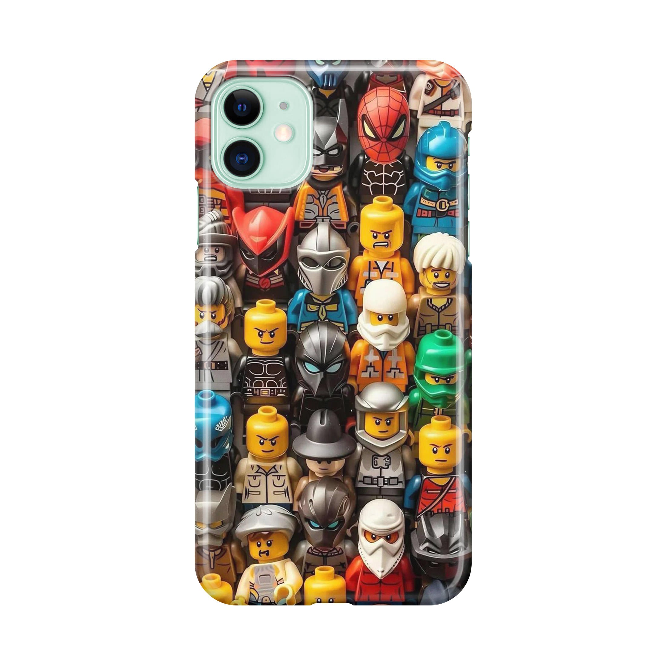 Mini Figures Heroes Assemble iPhone 11 Case