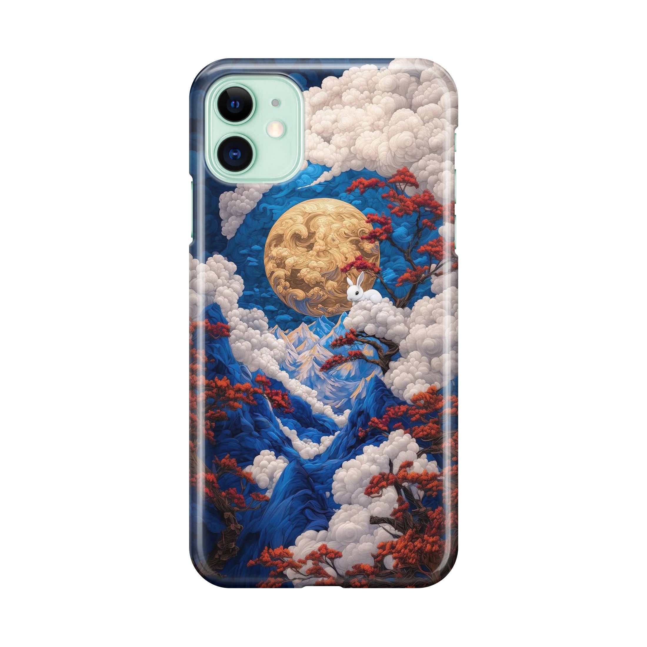 Mondlichtgeflüster Himmlische Gipfel iPhone 12 Hülle