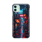 Neon Veins Of The Cyber City iPhone 12 Case