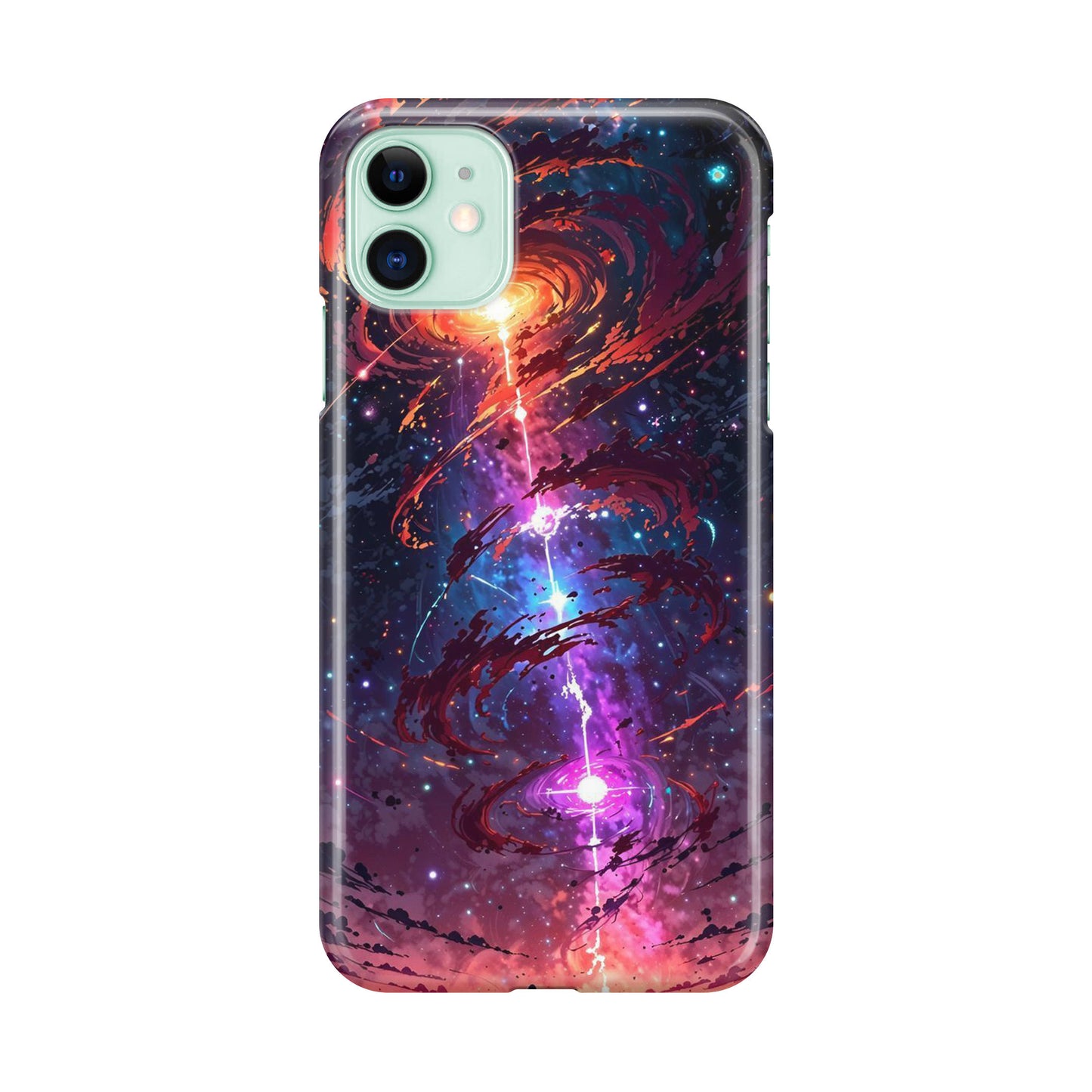 Stargazer at the Axis of Creation iPhone 11 Case