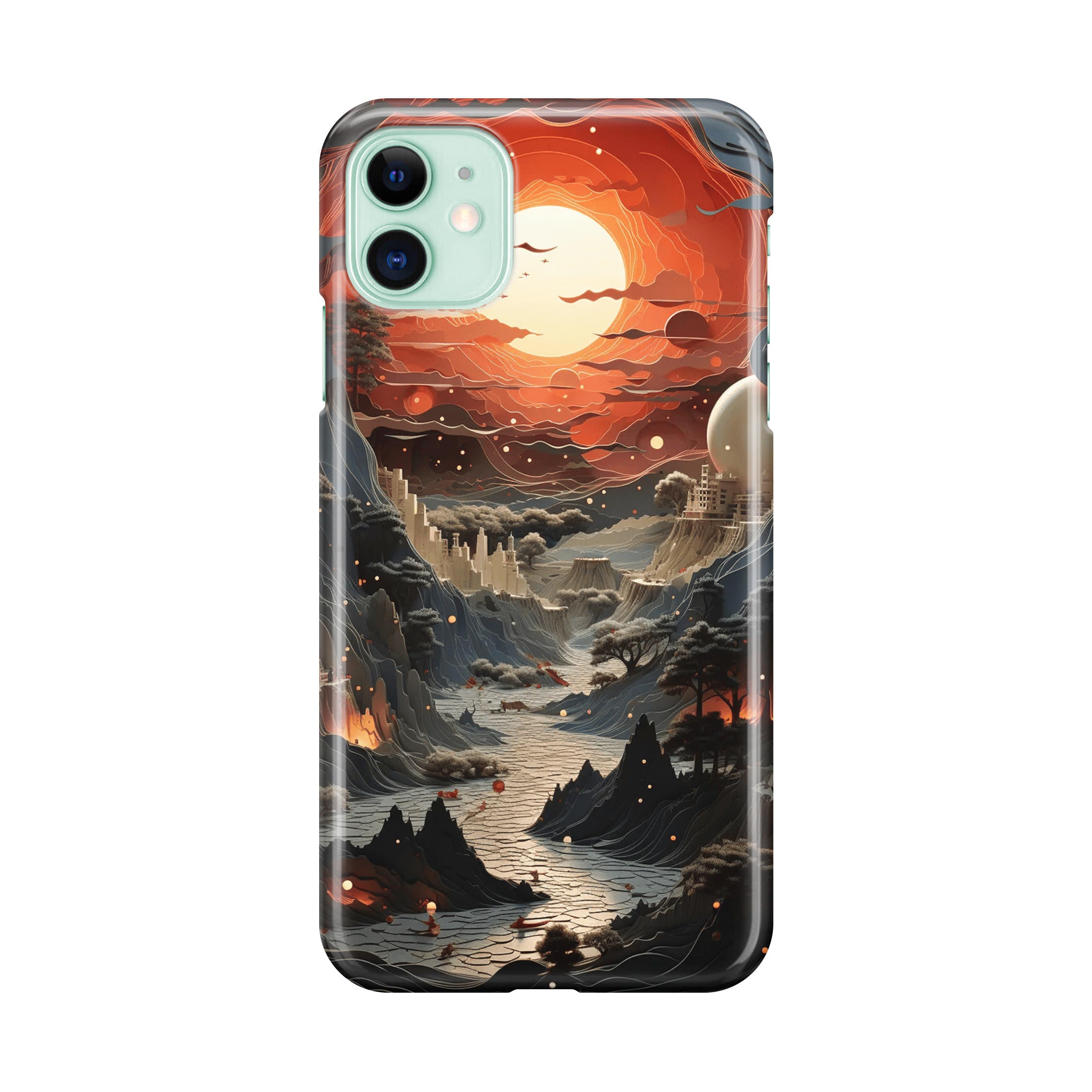 Valley of the Dying Sun iPhone 11 Case