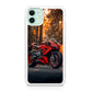 Crimson Velocity in Autumn Flame iPhone 11 Case