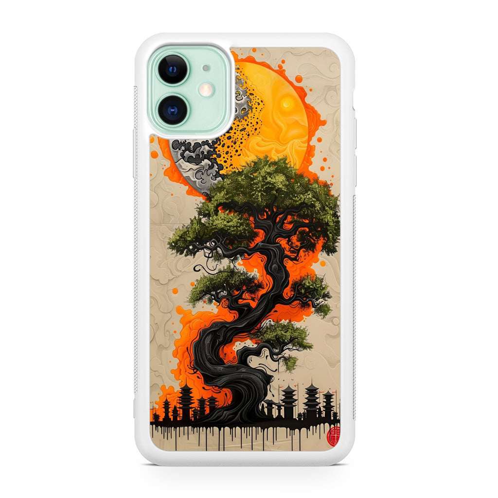 Eclipse of the Eternal Bonsai iPhone 11 Case