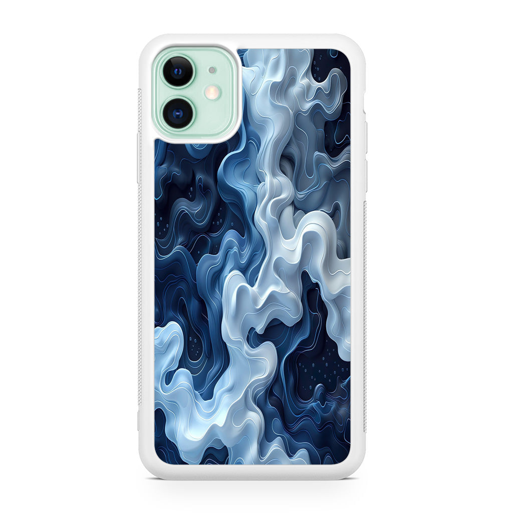 Frozen Waves iPhone 12 mini Case