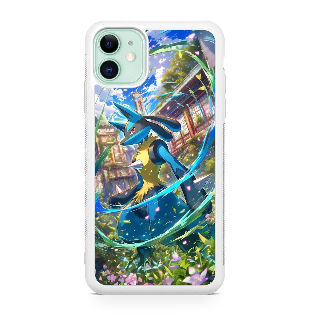 Lucario Precognitive Aura iPhone 11 Case