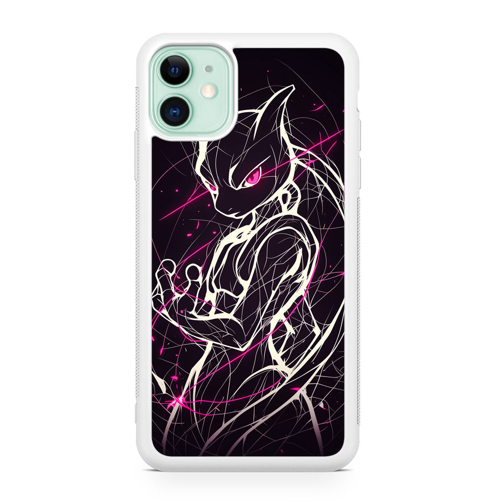 Mewtwo Cosmic Energy iPhone 11 Case