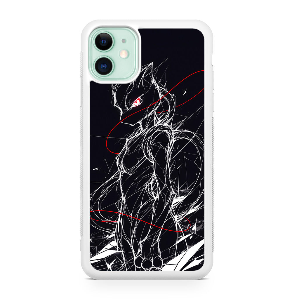 Mewtwo Silent Anomaly iPhone 11 Case