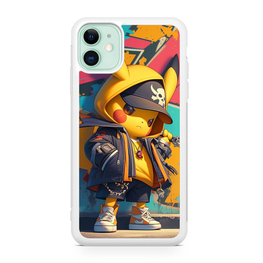 Pikachu Street Rebellion iPhone 11 Case