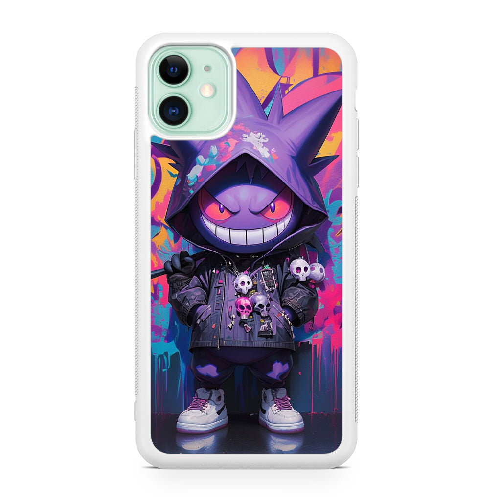 Shadow Drip Gengar Goes Street iPhone 11 Case