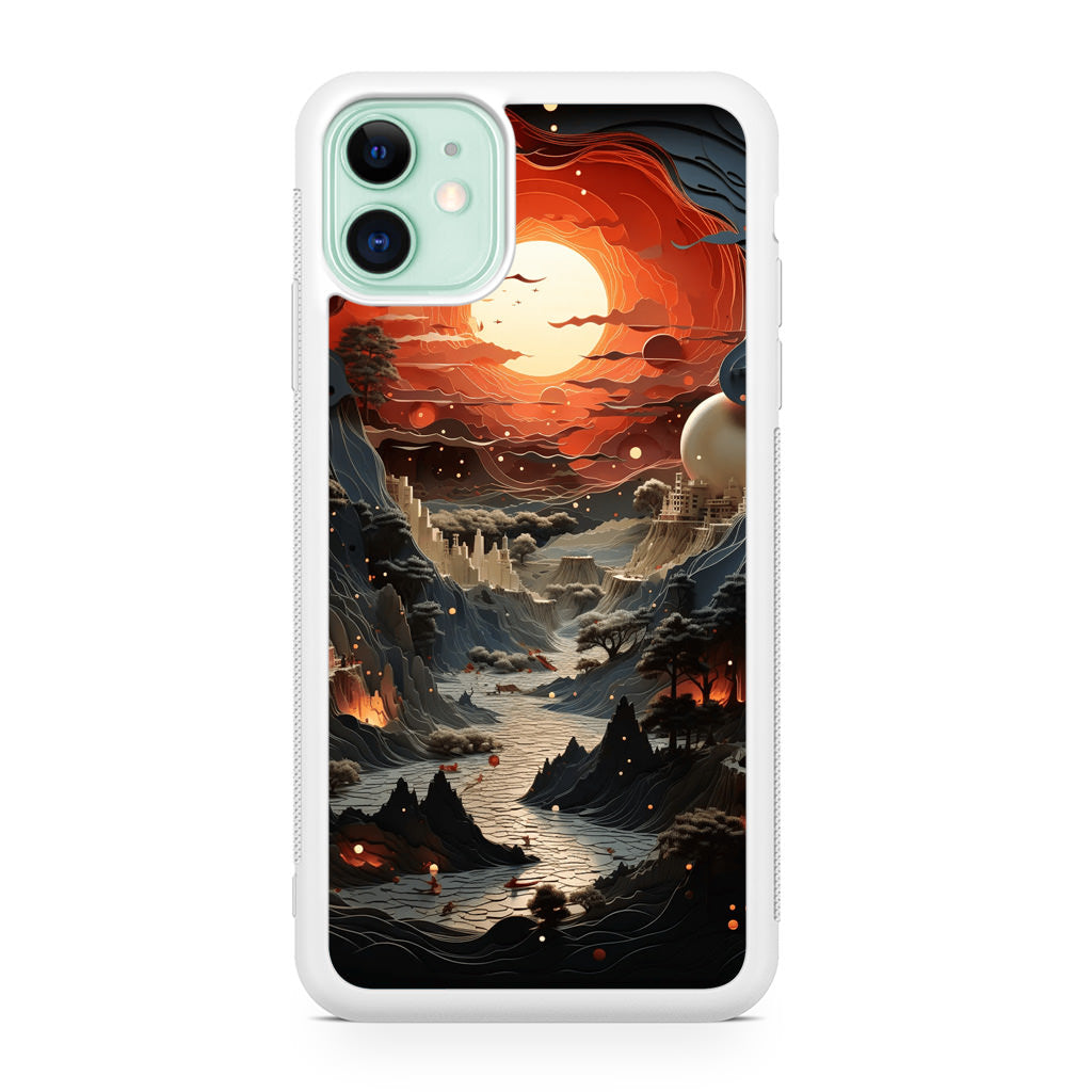 Valley of the Dying Sun iPhone 11 Case