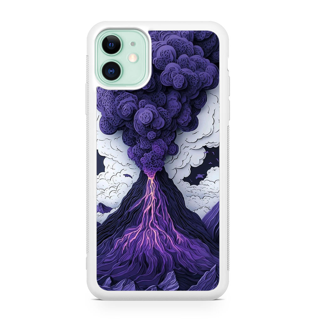 Violet Fury The Awakening Volcano iPhone 12 Case