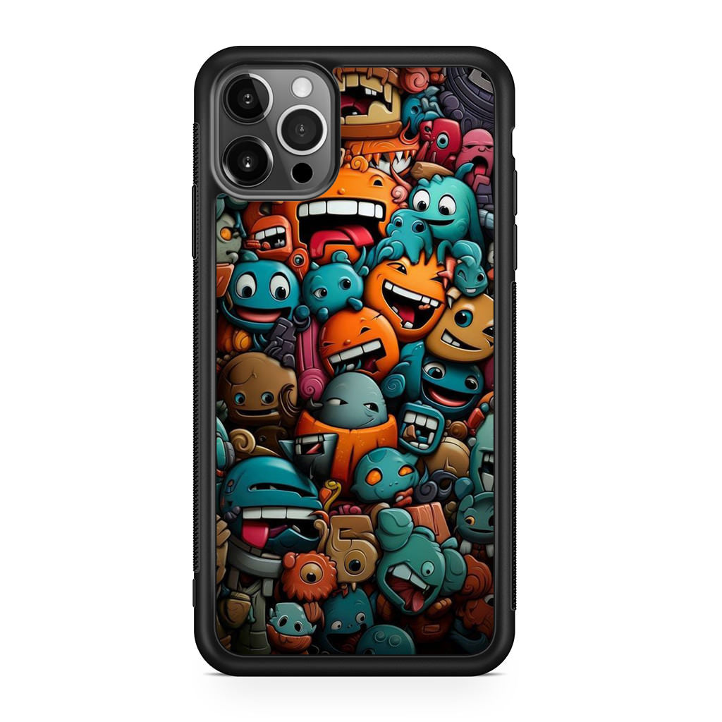 Chaos Chuckles Invasion iPhone 12 Pro Case