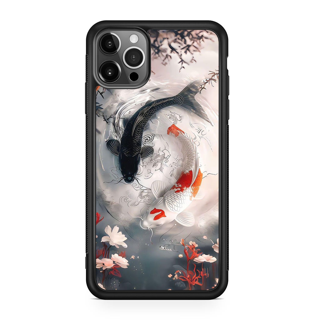 Eternal Balance of The Koi Spirits iPhone 12 Pro Case