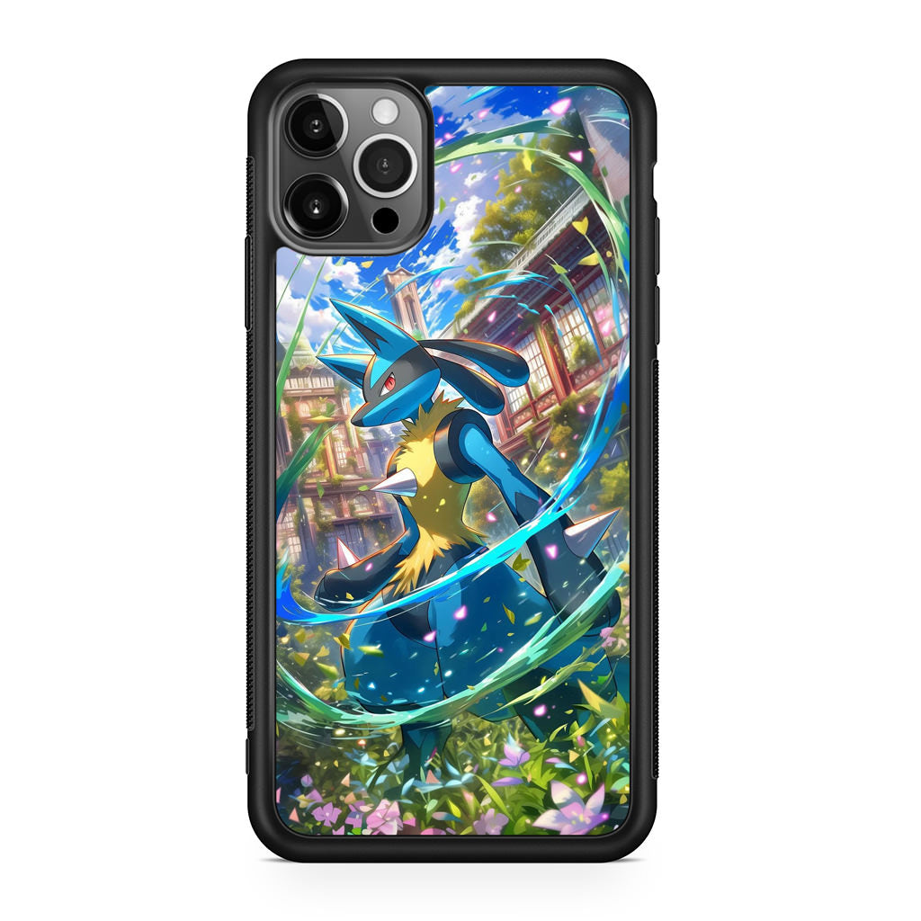 Lucario Precognitive Aura iPhone 12 Pro Case