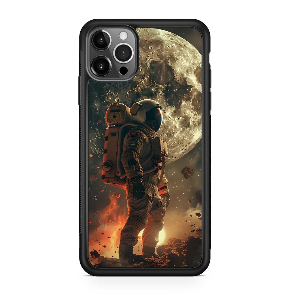 Lunar Sentinel Guardian of the Void iPhone 12 Pro Case