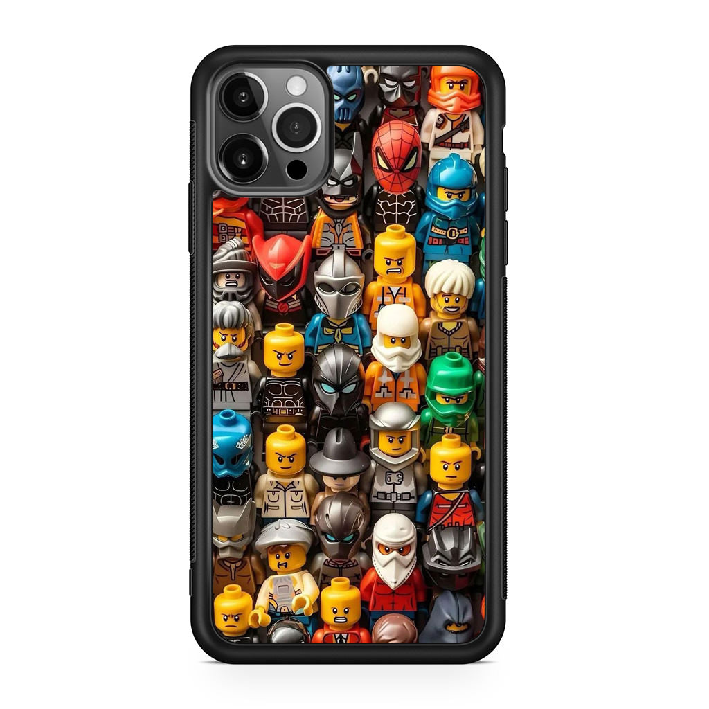 Mini Figures Heroes Assemble iPhone 12 Pro Max Case