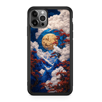 Moonlight Whispers Celestial Peaks iPhone 12 Pro Max Case