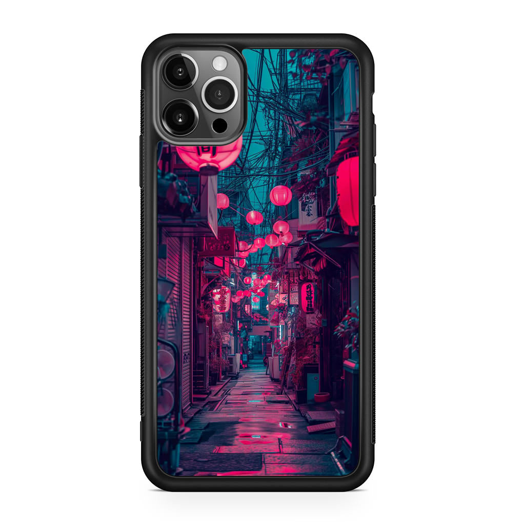 Neon Veins of the Night Market iPhone 12 Pro Max Case